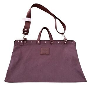 Line of Trade Stylish Brown Duffel Bag with Silver Accents